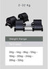 Pair Of Adjustable Dumbbell 32kg - 2 x 32kg PAIR (Total 64kg) Xmas offer