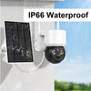 360° Wireless Security Camera PTZ WiFi IP Solar Powered Energy CCTV Outdoor Home