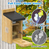 Smart Bird House W/Camera 2K Birdhouse Camera for Outdoors with Solar Panel