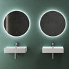 Bathroom Sink Countertop Wash Basin Ceramic Wall Mounted Rectangle Sink