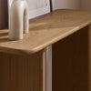 Slim & Narrow Rustic Oak Console Table - Mia AMM005