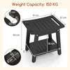 Shower Bench Seat for Inside Shower to Sit on-Black