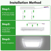 Modern LED Ceiling Light Round Panel Down Lights Bathroom Kitchen Bedroom Lamp
