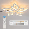 LED Ceiling Light Petals Acrylic Chandelier Lamp Remote Control For Living Room