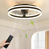 40cm Ceiling Fan with Light and Remote 6 Speeds Dimmable Quiet Ceiling Fan Light