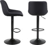Bar Stools X 2 Swivel Barstools Adjustable PU Leather Chairs Kitchen Island New