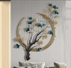 Ginkgo Metal Wall Art Wall Picture Handmade Decoration Living Room 3D Luxury