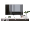 Pmnianhua Wall Mounted Floating TV Unit, Floating TV Stand Media Console