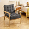 Upholstered Armchair Living Room Modern Accent Chair Soft Cushioned Sofa