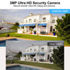 360° Wireless Security Camera PTZ WiFi IP Solar Powered Energy CCTV Outdoor Home
