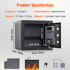Digital Electronic Safe 0.5/1.2/1.8/2.2 Cubic Feet Safe Box Lock Security Steel for Cash Gold