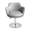 "TURIN" FAUX GREY LEATHER STYLE HAIRDRESSER SWIVEL CHAIR BEAUTY SALON FURNITURE (TURIN SALON)