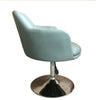 "TURIN" FAUX GREY LEATHER STYLE HAIRDRESSER SWIVEL CHAIR BEAUTY SALON FURNITURE (TURIN SALON)