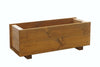 Rectangular Wooden Planters Garden Outdoor Flower Plant Pot Boxes Wood Large