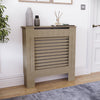 White Radiator Cover MDF Small Large Modern Wood Slat Grill Cabinet Furniture