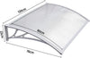 Door Canopy Awning Shelter Front Back Porch Outdoor Shade Patio Roof Rain Cover