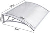 Door Canopy Awning Shelter Front Back Porch Outdoor Shade Patio Roof Rain Cover