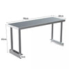 Commercial Catering Stainless Steel Over Shelf Kitchen Prep Work Table Bench UK