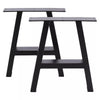 Steel Table Legs Trapezium Frame X Frame Dining Coffee Bench Desk Feet Stand DIY
