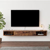 Floating TV Unit Wall Mounted Media Console Cabinet Storage Shelf