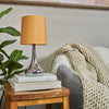 2 x Touch Table Lamps 34cm Dimmer Bedside Lights Living Room Reading Small Lamp