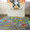 Kids Playmat City Toy Map Floor Mat Rug for Car Play Girls Boys Children Bedroom