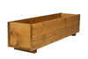 Rectangular Wooden Planters Garden Outdoor Flower Plant Pot Boxes Wood Large