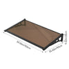 Door Canopy Window Awning Rain Shelter Front Back Porch Outdoor Patio Roof Cover