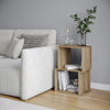 Modern Side Sofa Couch Small End Table Rustic Coffee Narrow Slim Furniture Unit