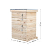 2/3/4Tier Langstroth Beehive Wax Foundation Sheet Frame Wood Bee Hive Beekeeping
