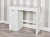3 Drawer Wooden Bedroom Dressing Computer Work Table Desk Jewellery Office Unit