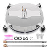 High Pressure 4Wheels Washer Surface Cleaning Machine/Sprayer Gun/Telescopic Rod