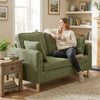 Sofa with with Metal Legs and Spring