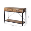 Industrial Wood Metal Frame TV Unit Cabinet Console Stand Bookcase Desk Table UK