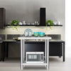 Stainless Steel Commercial Catering Table Work Bench Food Prep Kitchen Shelf UK