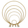 Wedding Round/Heart Arch Stand Backdrop Metal Frame Party Flower Balloons Rack