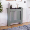 White Radiator Cover MDF Small Large Modern Wood Slat Grill Cabinet Furniture