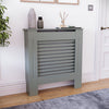 White Radiator Cover MDF Small Large Modern Wood Slat Grill Cabinet Furniture