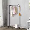 Bamboo Wooden Clothes Rail Hat Rack Open Wardrobe Garment Hanging Display Stand