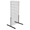 Freestanding Black Grid Panels with Legs Extra Heavy Duty Grid Meshwall Panels