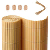 Garden Screening Roll PVC Fence Privacy Border Panel Bamboo Effect Fencing Cover