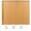 PVC Garden Screening Roll Fence Privacy Border Panel Bamboo Effect Fencing Cover