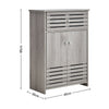Grey Bathroom Under Sink Cabinet Basin Storage Cupboard Vanity Unit Furniture