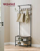 Coat Rack with Shoe Storage, Hall Tree, Coat Stand with Bench, HSR411B01