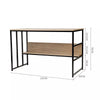 Industrial Wood Metal Frame TV Unit Cabinet Console Stand Bookcase Desk Table UK