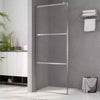 Walk-In Shower Wall Enclosure Bath Screen Flipper ESG Glass Panel Shower Screen