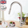 360° Modern Kitchen Sink Mixer Taps Pull Out Spout Spray Single Lever Mono Tap