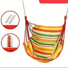 Deluxe Hanging Rope Chair Porch Swing Yard Garden Patio Hammock Cotton Outdoor