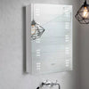 Illuminated LED Bathroom Mirror Cabinet Demister/Sensor/Bluetooth/Clock IP44