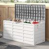 Large Outdoor Storage Box Garden Patio Plastic Chest Lid Container Multibox Shed